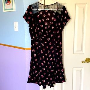 Kimchi Blue Floral and Lace Dress